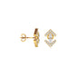 Lyra Diamond Earrings 18 KT / Yellow Gold