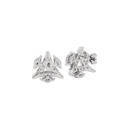 Vivid Marquise Diamond Earrings 18 KT / White Gold