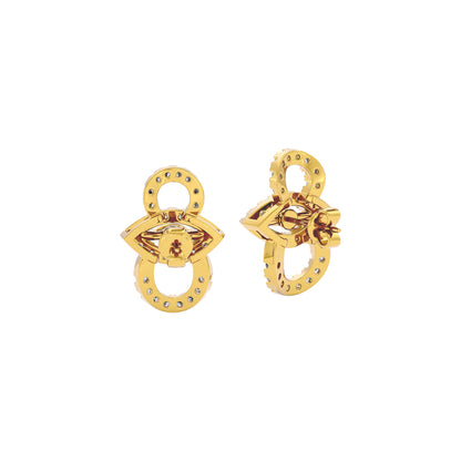The Forefront Glow Diamond Earrings 18 KT / Yellow Gold