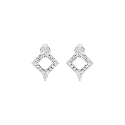 Angle Glow Diamond Earrings