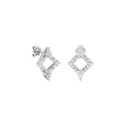 Angle Glow Diamond Earrings