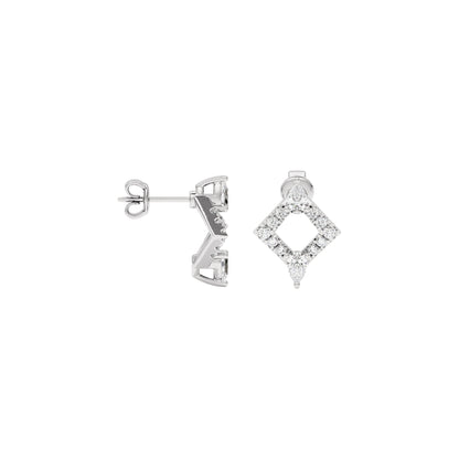 Angle Glow Diamond Earrings