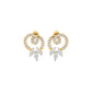 Leona Diamond Earrings 18 KT / Yellow Gold