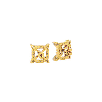 New Horizon Diamond Earrings 18 KT / Yellow Gold