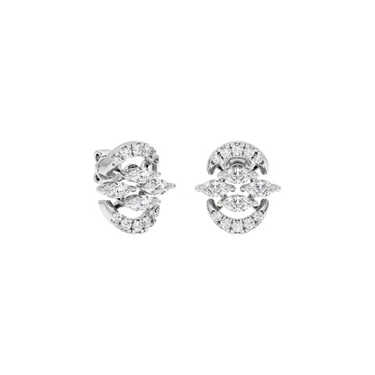 Oriana Diamond Earrings 18 KT / White Gold