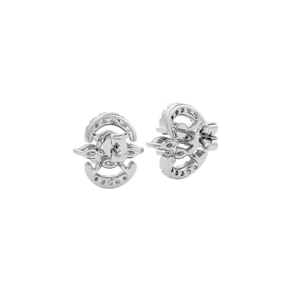 Oriana Diamond Earrings 18 KT / White Gold