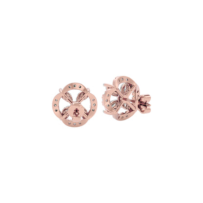 Soft Glow Diamond Earrings 18 KT / Rose Gold