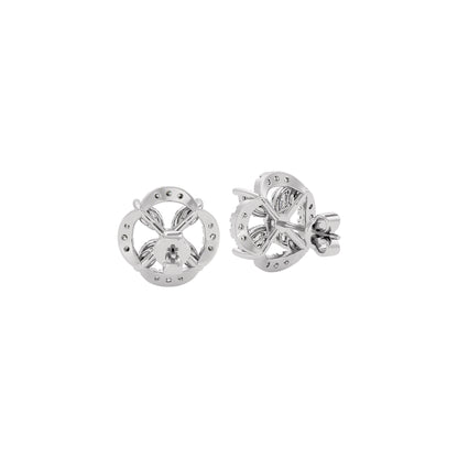 Soft Glow Diamond Earrings 18 KT / White Gold