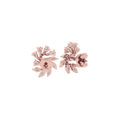 Marquise Bloom Diamond Earrings 18 KT / Rose Gold