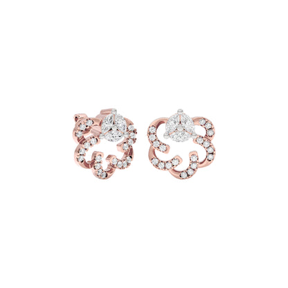 Alayna Diamond Earrings 18 KT / Rose Gold