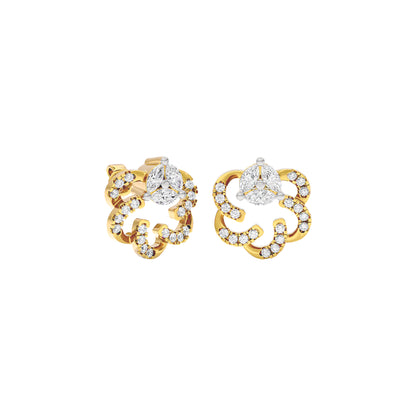 Alayna Diamond Earrings 18 KT / Yellow Gold