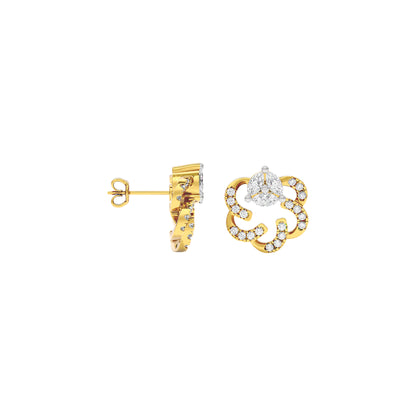 Alayna Diamond Earrings 18 KT / Yellow Gold