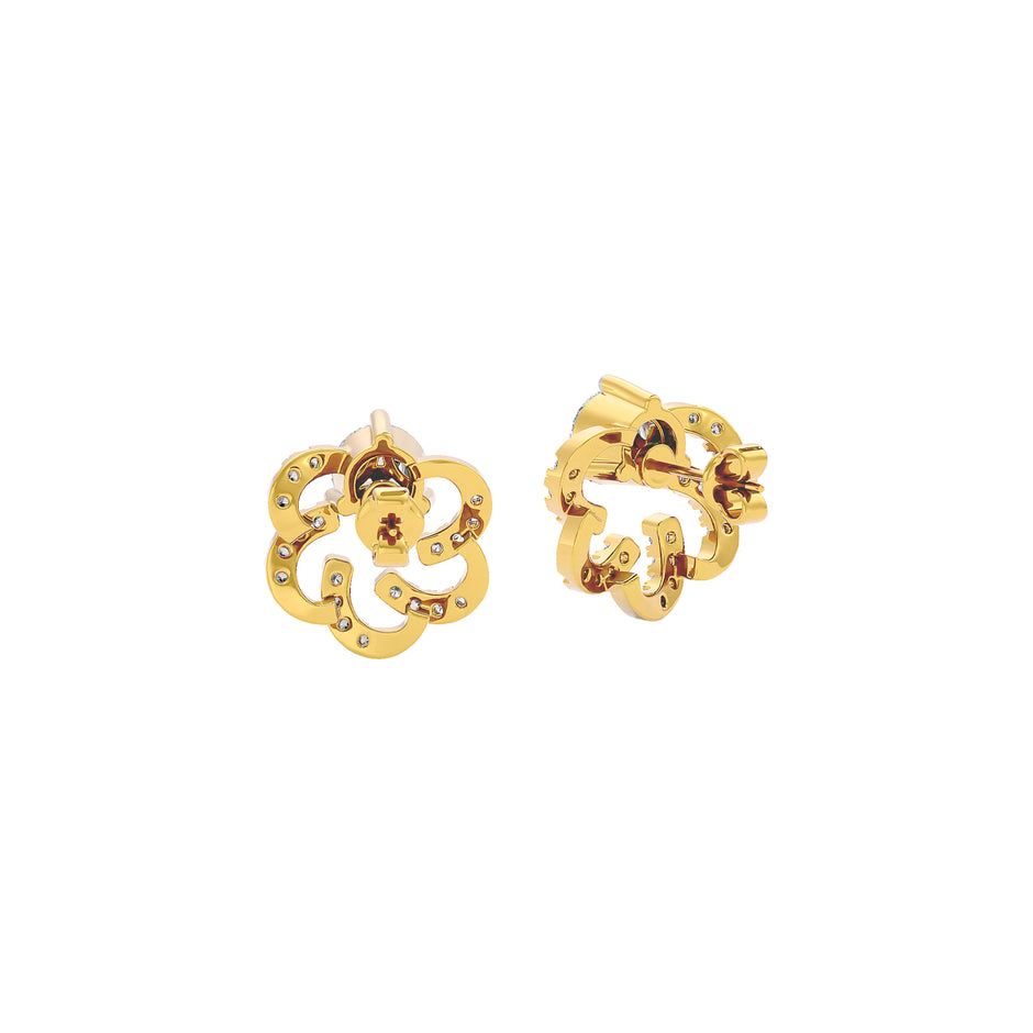 Alayna Diamond Earrings 18 KT / Yellow Gold