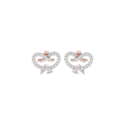 Coraline Diamond Earrings 18 KT / Rose Gold