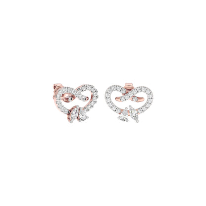 Coraline Diamond Earrings 18 KT / Rose Gold