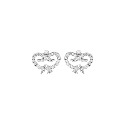 Coraline Diamond Earrings 18 KT / White Gold
