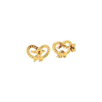 Coraline Diamond Earrings 18 KT / Yellow Gold