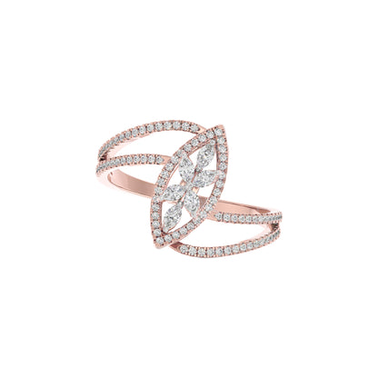 Diana Diamond Ring 18 KT / Rose Gold / 22