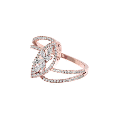 Diana Diamond Ring 18 KT / Rose Gold / 22