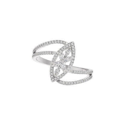 Diana Diamond Ring 18 KT / White Gold / 22