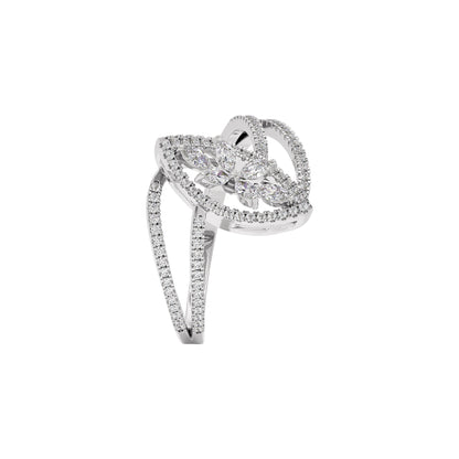Diana Diamond Ring 18 KT / White Gold / 22