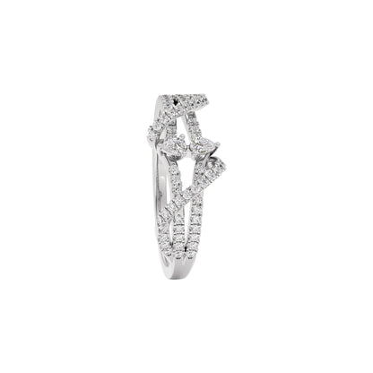 Niamh Diamond Ring 18 KT / White Gold / 22