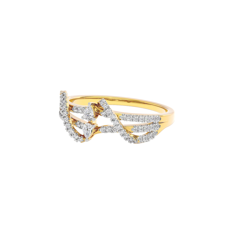 Niamh Diamond Ring 18 KT / Yellow Gold / 22