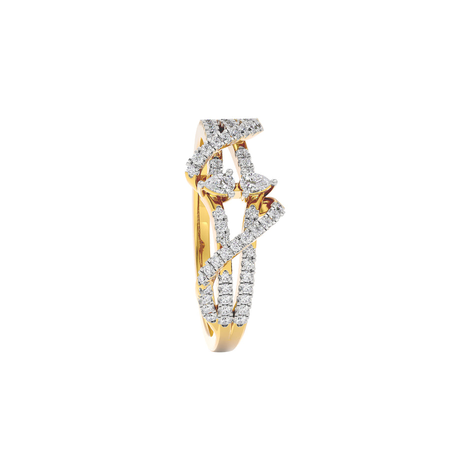 Niamh Diamond Ring 18 KT / Yellow Gold / 22