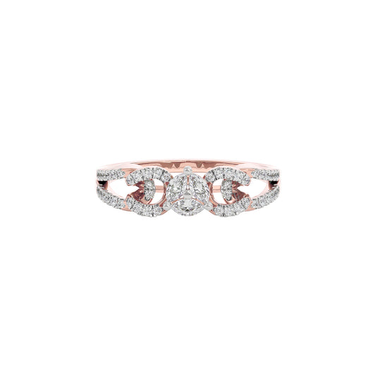Arata Diamond Ring 18 KT / Rose Gold / 22