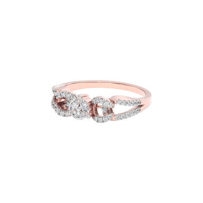 Arata Diamond Ring 18 KT / Rose Gold / 22
