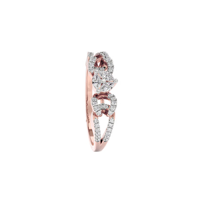 Arata Diamond Ring 18 KT / Rose Gold / 22