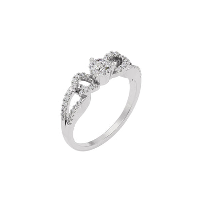 Arata Diamond Ring 18 KT / White Gold / 22