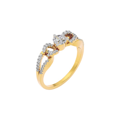 Arata Diamond Ring 18 KT / Yellow Gold / 22