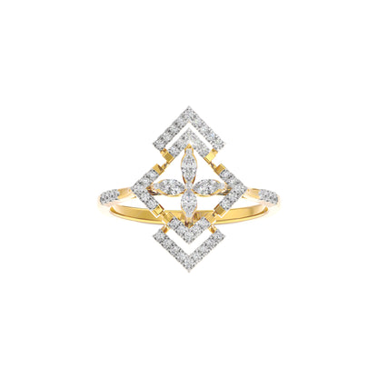 Ava Diamond Ring 18 KT / Yellow Gold / 22