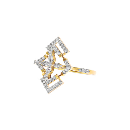 Ava Diamond Ring 18 KT / Yellow Gold / 22