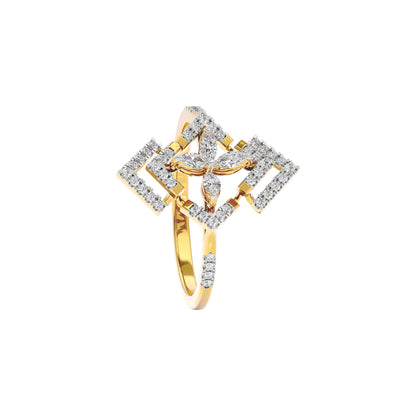 Ava Diamond Ring 18 KT / Yellow Gold / 22