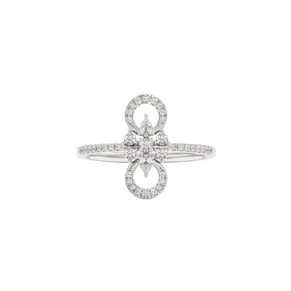 Helena Diamond Ring 18 KT / White Gold / 22