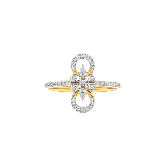 Helena Diamond Ring 18 KT / Yellow Gold / 22
