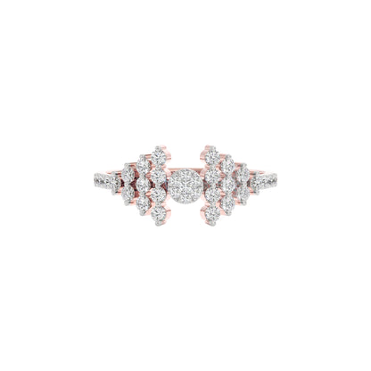 Aurora Diamond Ring 18 KT / Rose Gold / 22