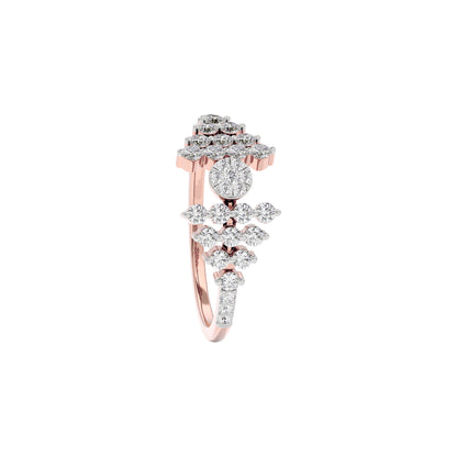Aurora Diamond Ring 18 KT / Rose Gold / 22