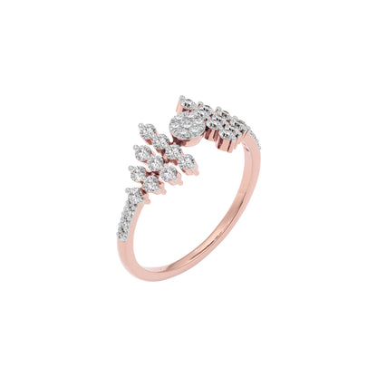 Aurora Diamond Ring 18 KT / Rose Gold / 22
