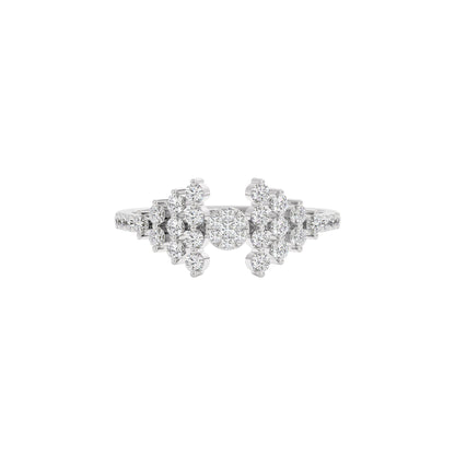 Aurora Diamond Ring 18 KT / White Gold / 22