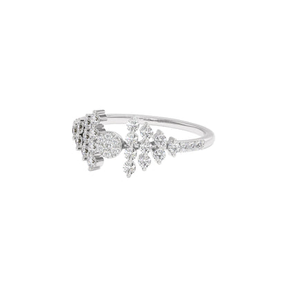 Aurora Diamond Ring 18 KT / White Gold / 22