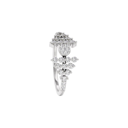 Aurora Diamond Ring 18 KT / White Gold / 22