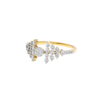 Aurora Diamond Ring 18 KT / Yellow Gold / 22