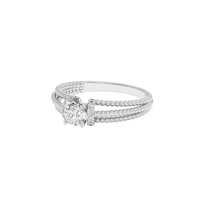 Liora Diamond Solitaire Ring 18 KT / White Gold / 22