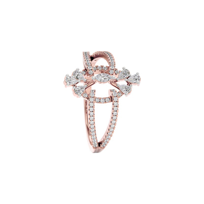 Beatrice Diamond Ring 18 KT / Rose Gold / 22