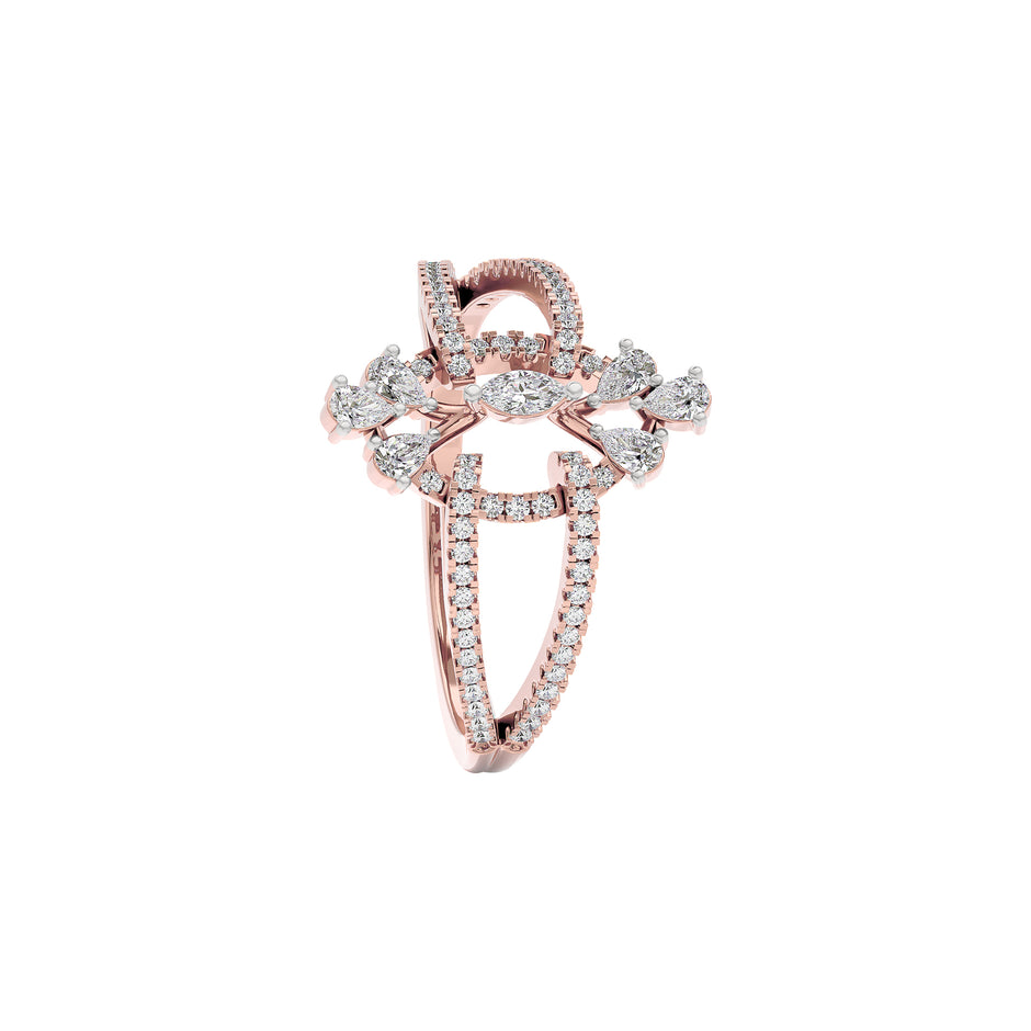 Beatrice Diamond Ring 18 KT / Rose Gold / 22
