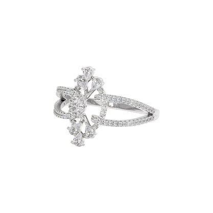 Beatrice Diamond Ring 18 KT / White Gold / 22