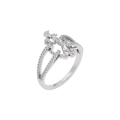 Beatrice Diamond Ring 18 KT / White Gold / 22
